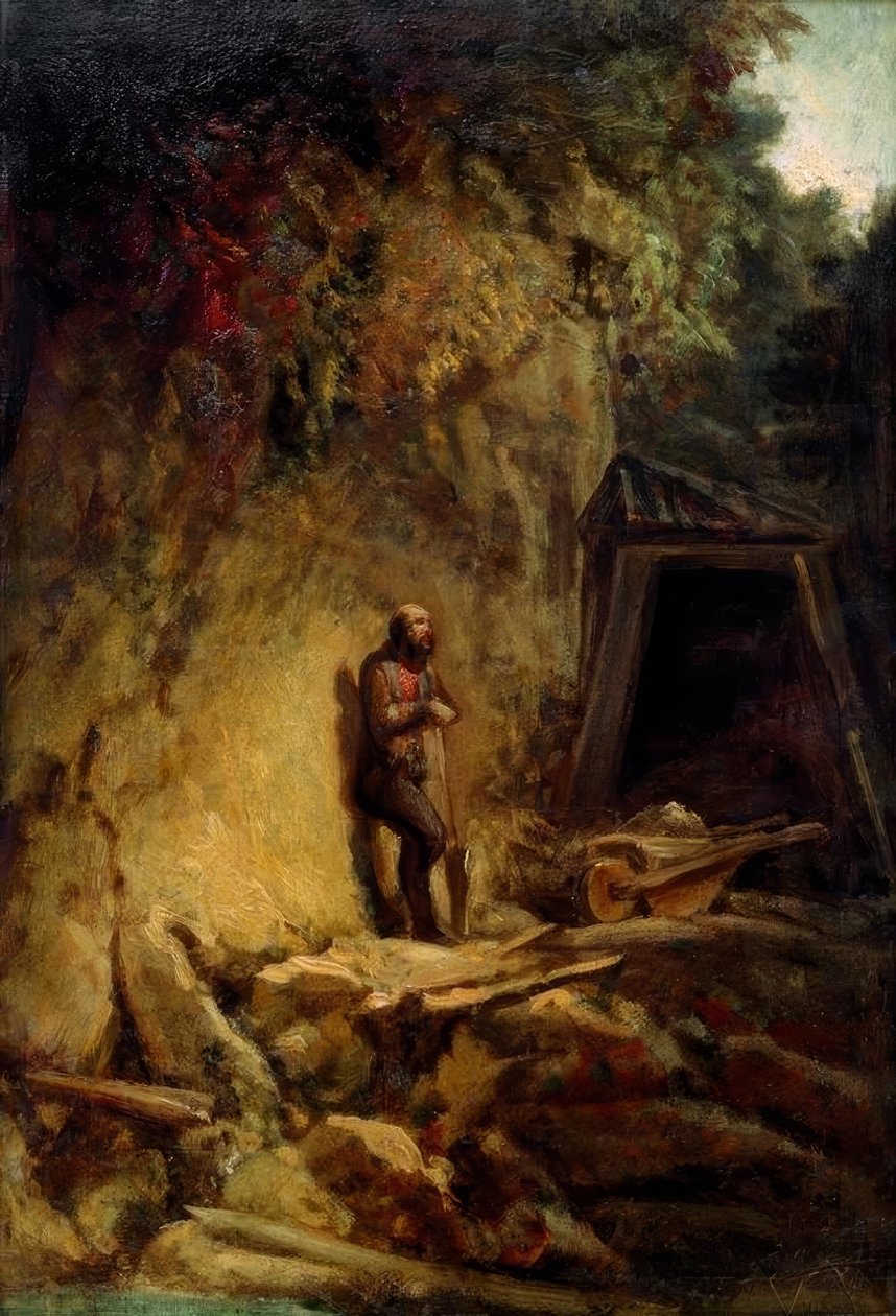 Minearbejderen af Carl Spitzweg