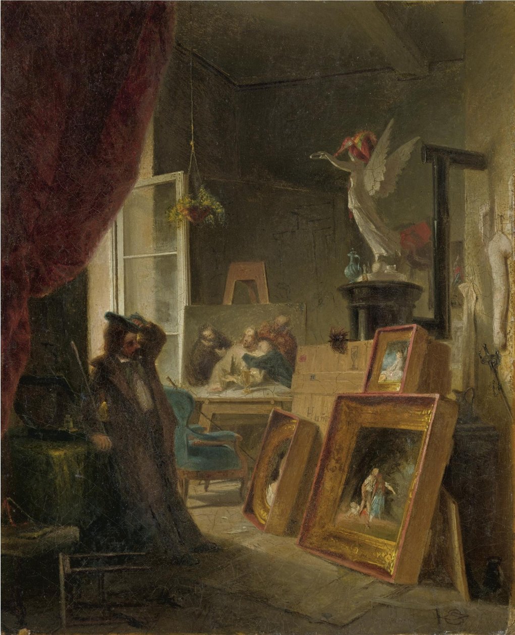 Der Historienmaler af Carl Spitzweg