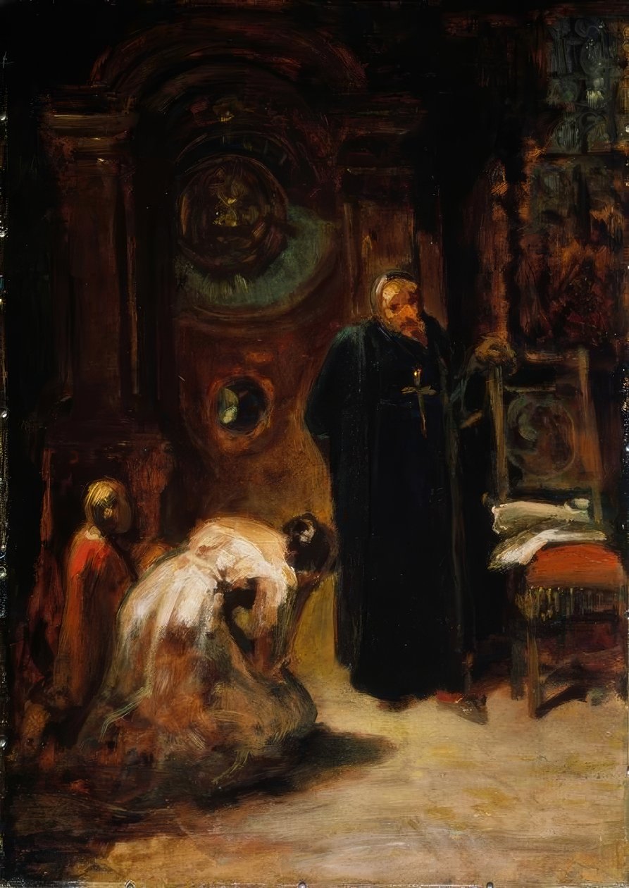 Tilståelsen af Carl Spitzweg