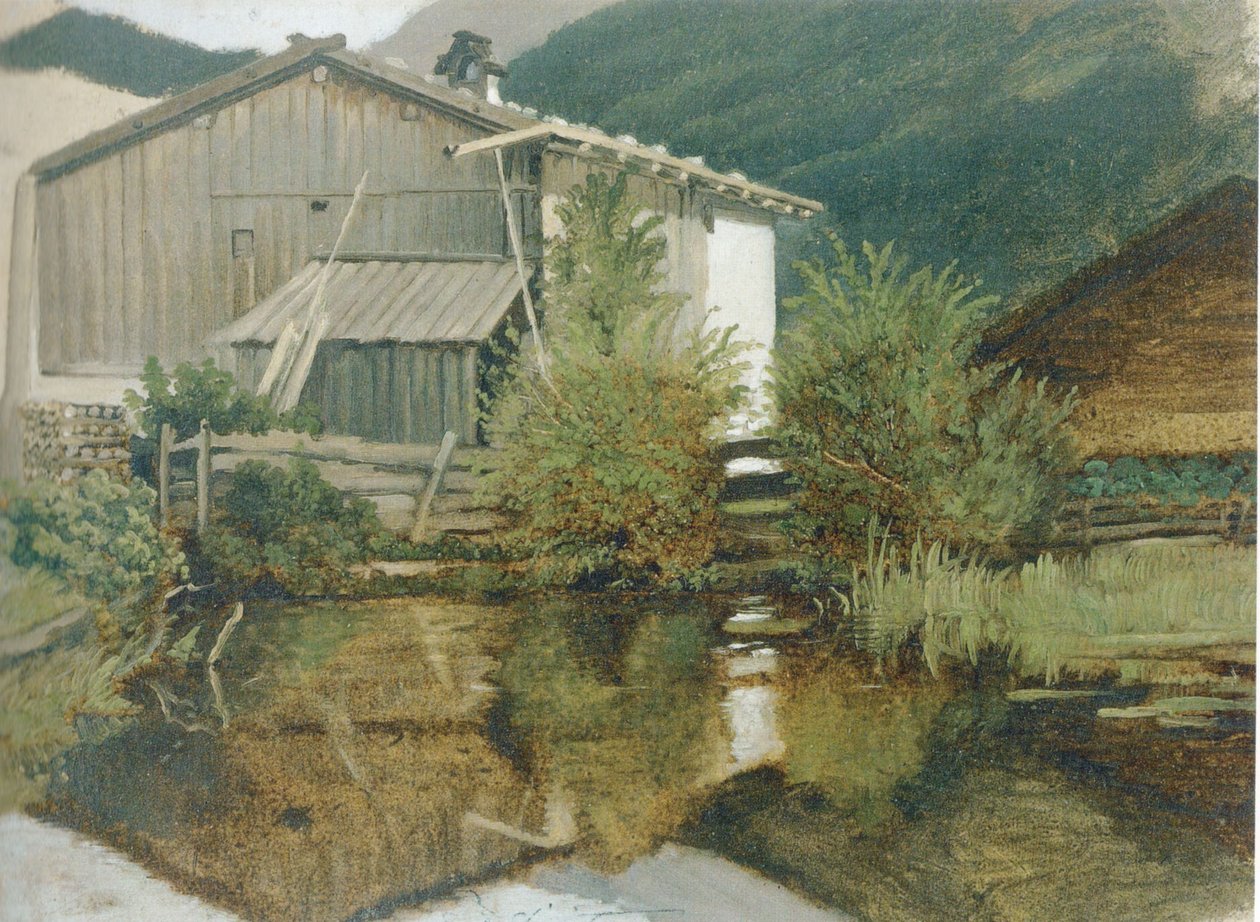 Møllen i Gern af Carl Spitzweg