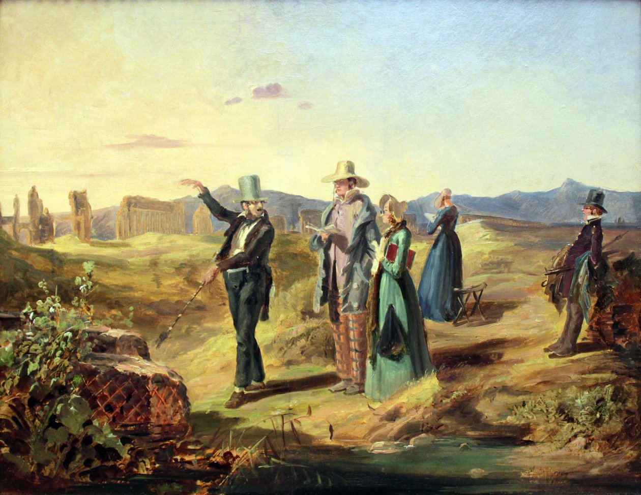 Engelsk i Campagna af Carl Spitzweg