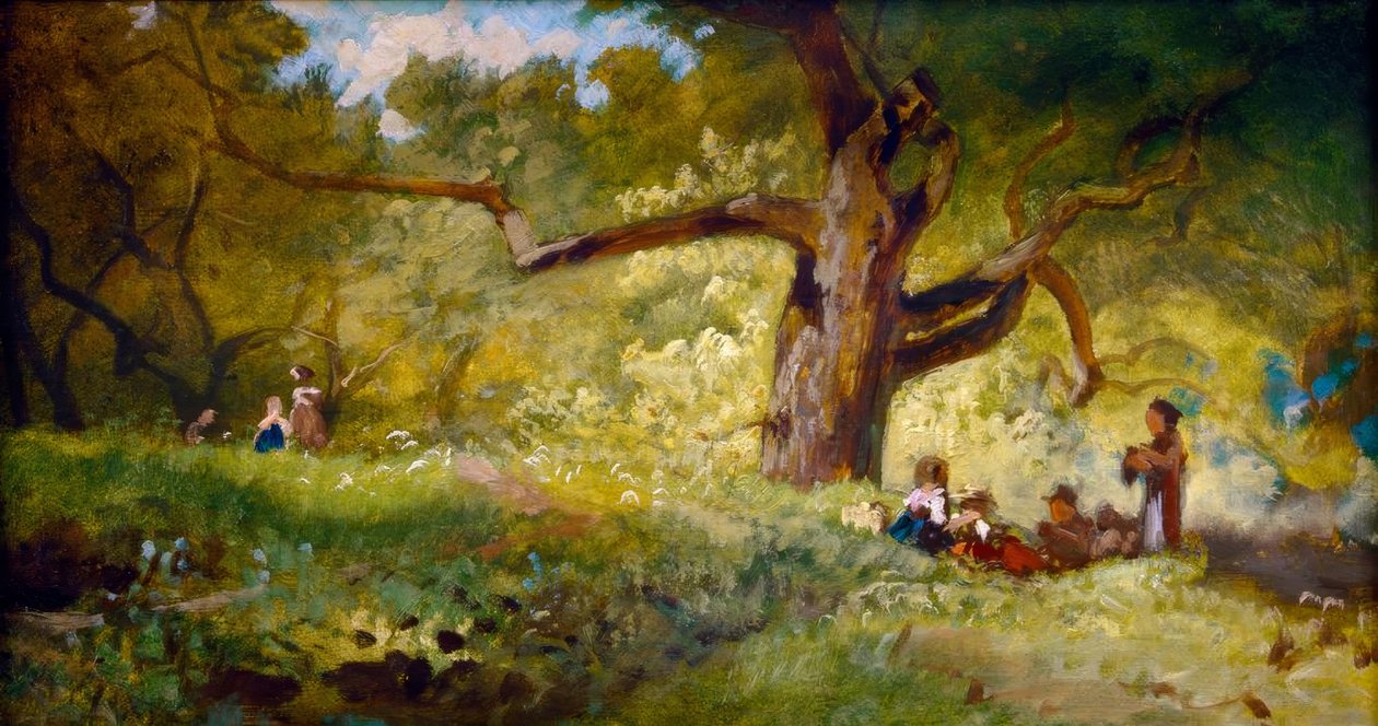 I skoven af Carl Spitzweg