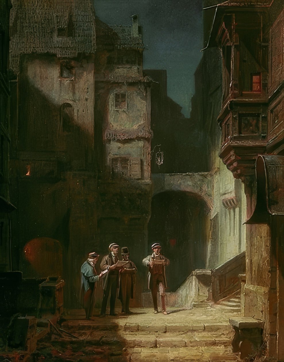 Serenade af Carl Spitzweg