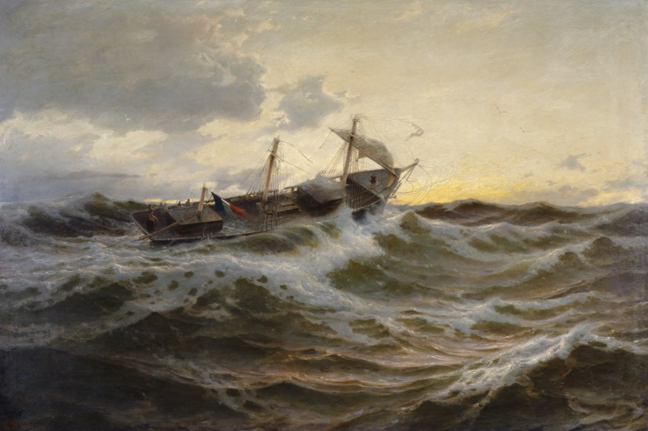 Frisk brise af Carl Wilhelm Barth