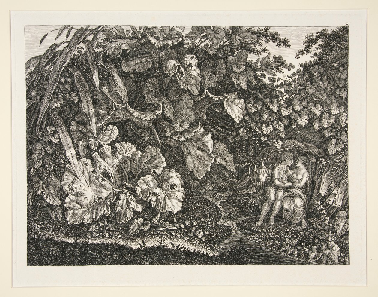 Landskab af Carl Wilhelm Kolbe the elder