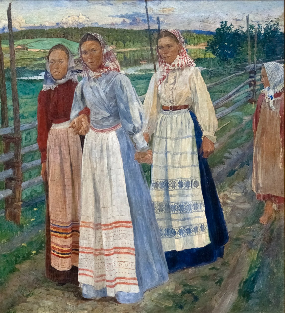 Lørdag aften af Carl Wilhelm Wilhelmson