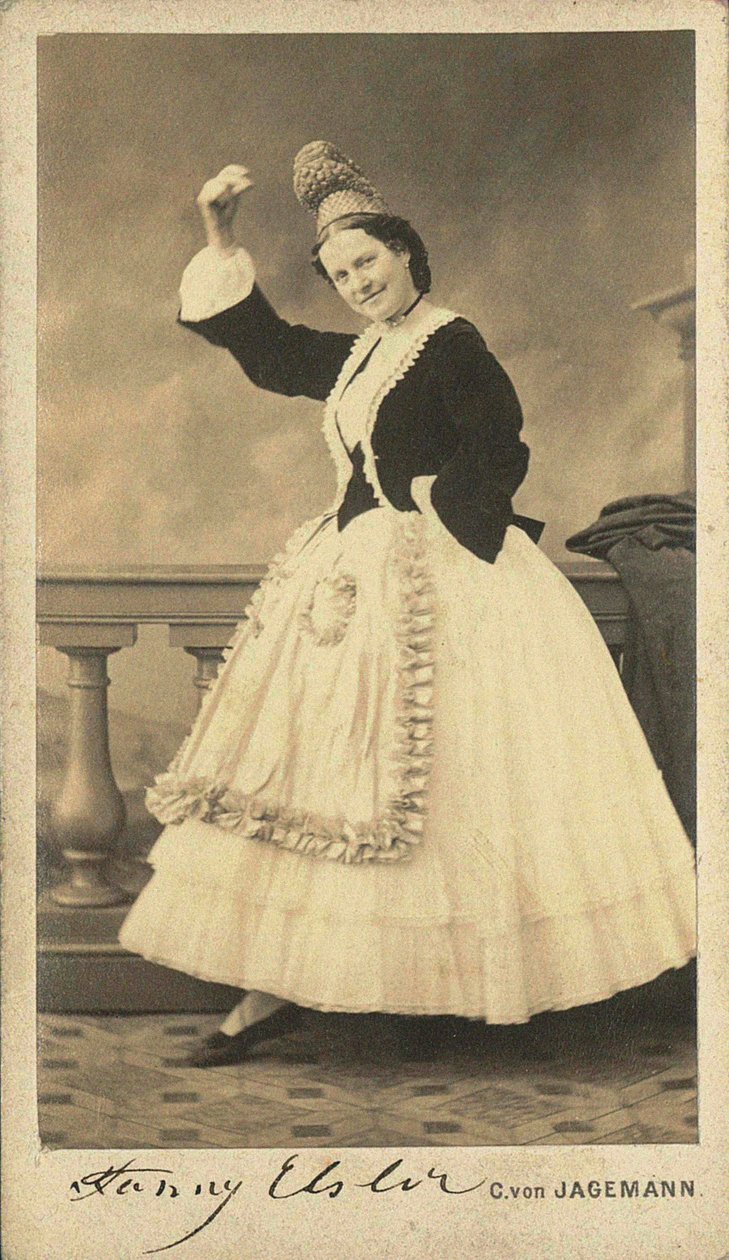Fanny Elßler, 1870. af Carl von Jagemann