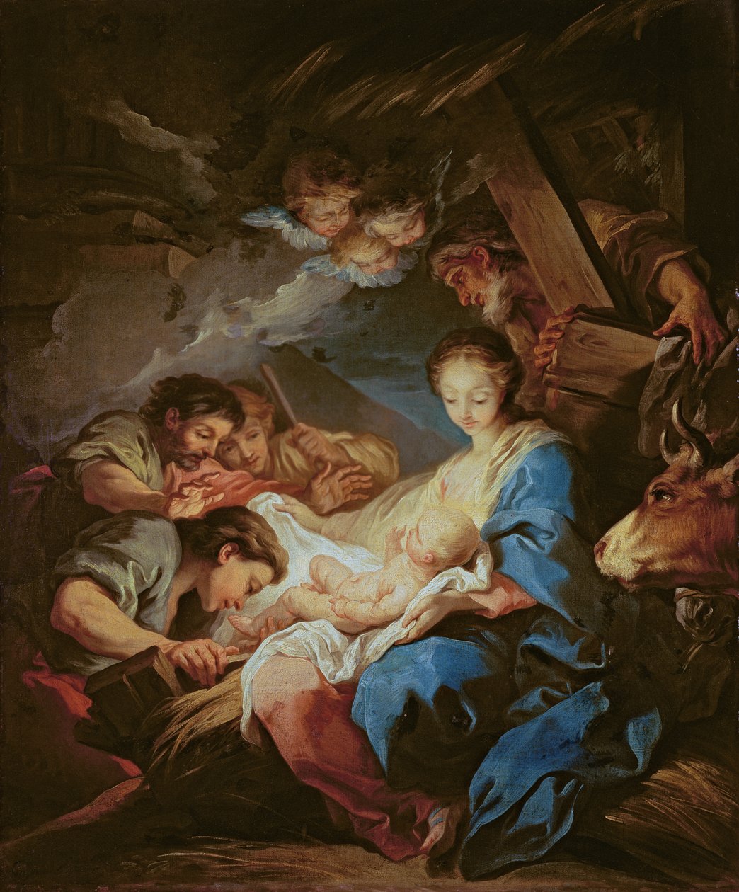 Hyrdernes tilbedelse af Carle van Loo