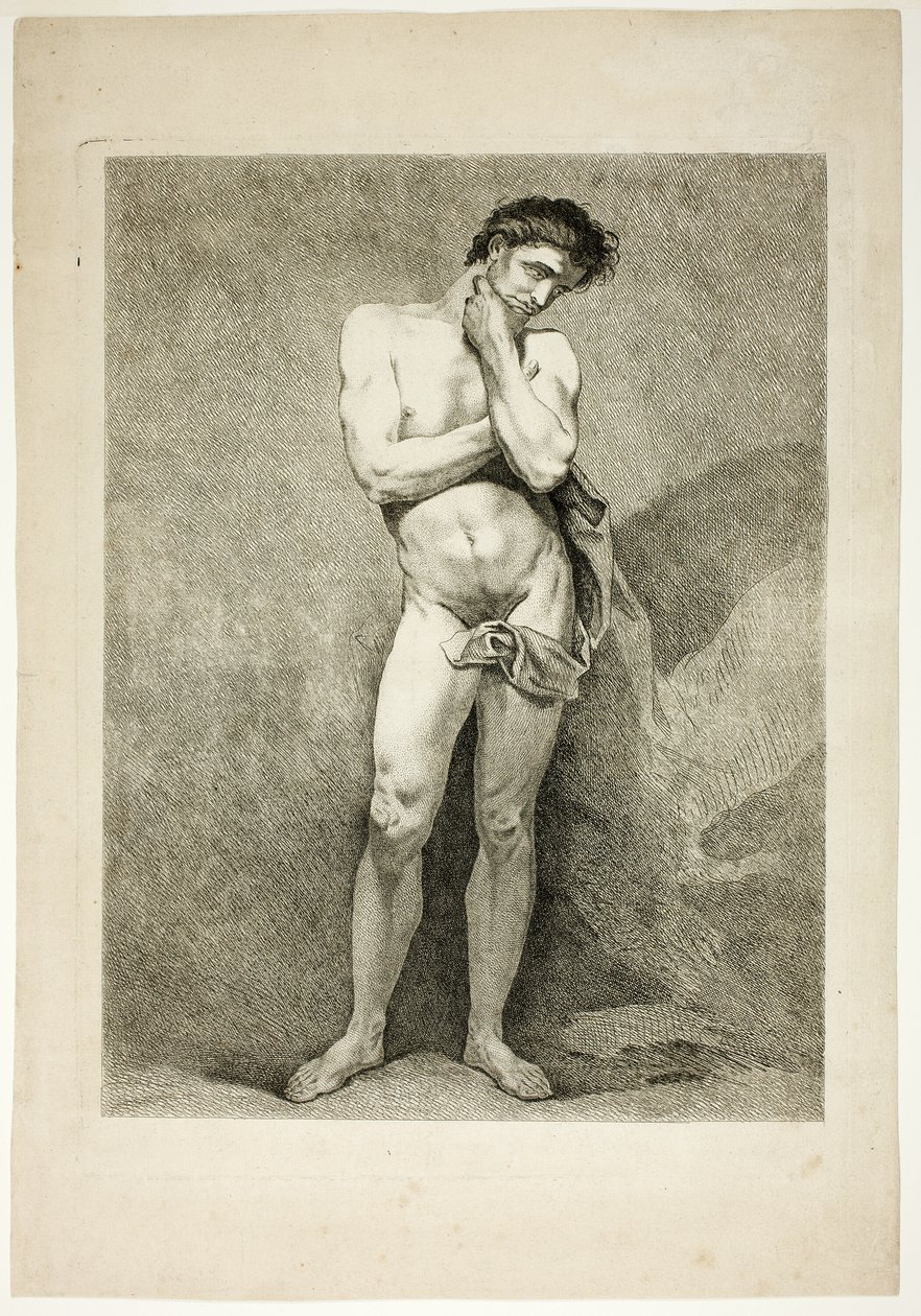 Figur, fra Six Figures Académiques af Carle van Loo