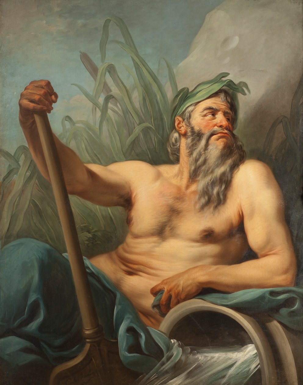 River God, c.1735-65 af Carle van Loo