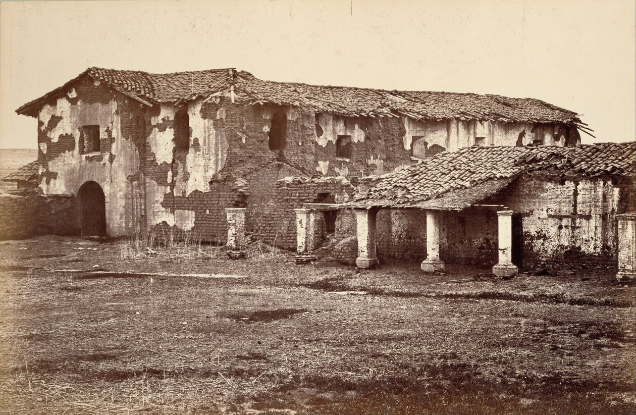 (Mission, San Fernando Rey) af Carleton E. Watkins