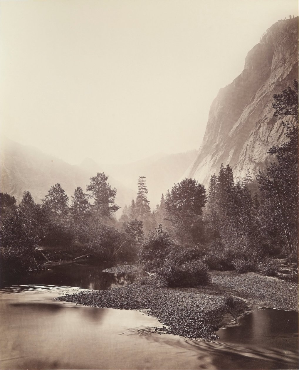 Mount Starr King, Yosemite, nr. 69 af Carleton E. Watkins