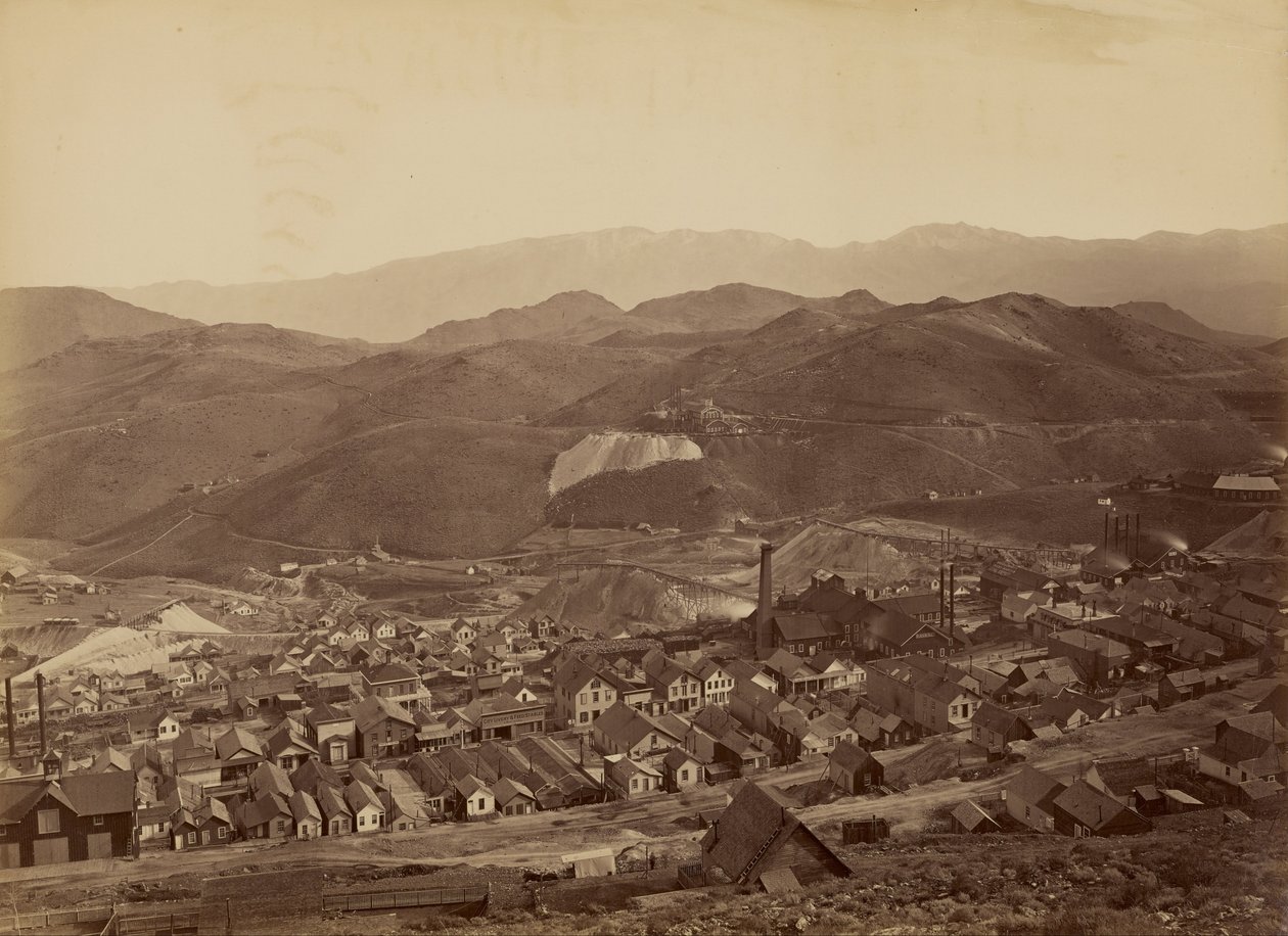 Kombinationsskaftet, fra vandrøret af Carleton E. Watkins