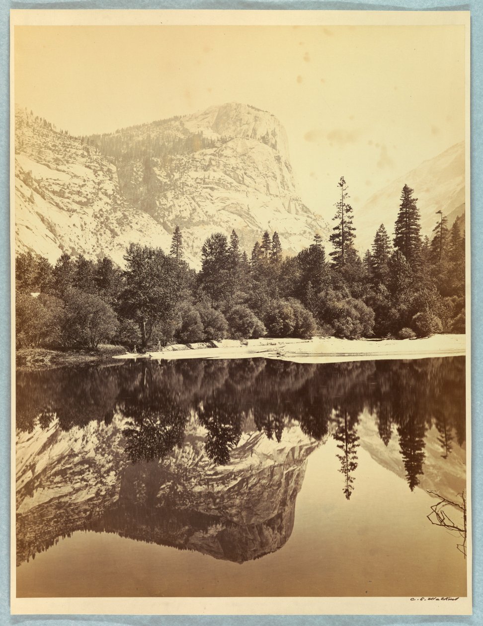 Mirror View, Mount Watkins af Carleton E. Watkins