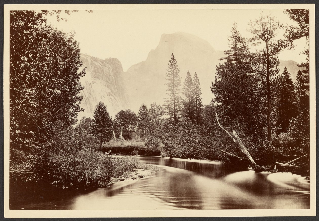 "Half Dome - Yosemite" af Carleton Watkins