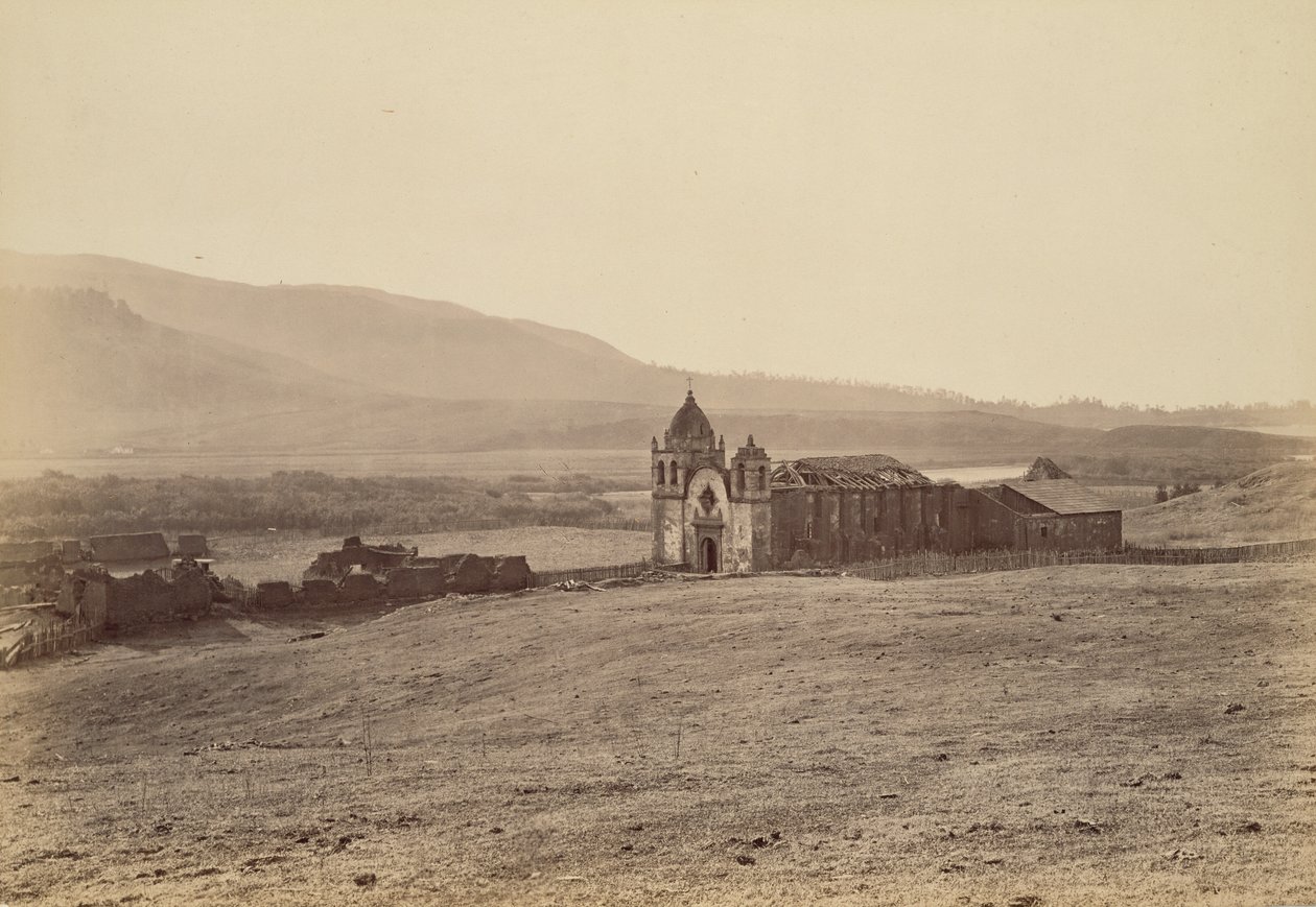 [Mission, San Carlos del Carmelo]] af Carleton Watkins
