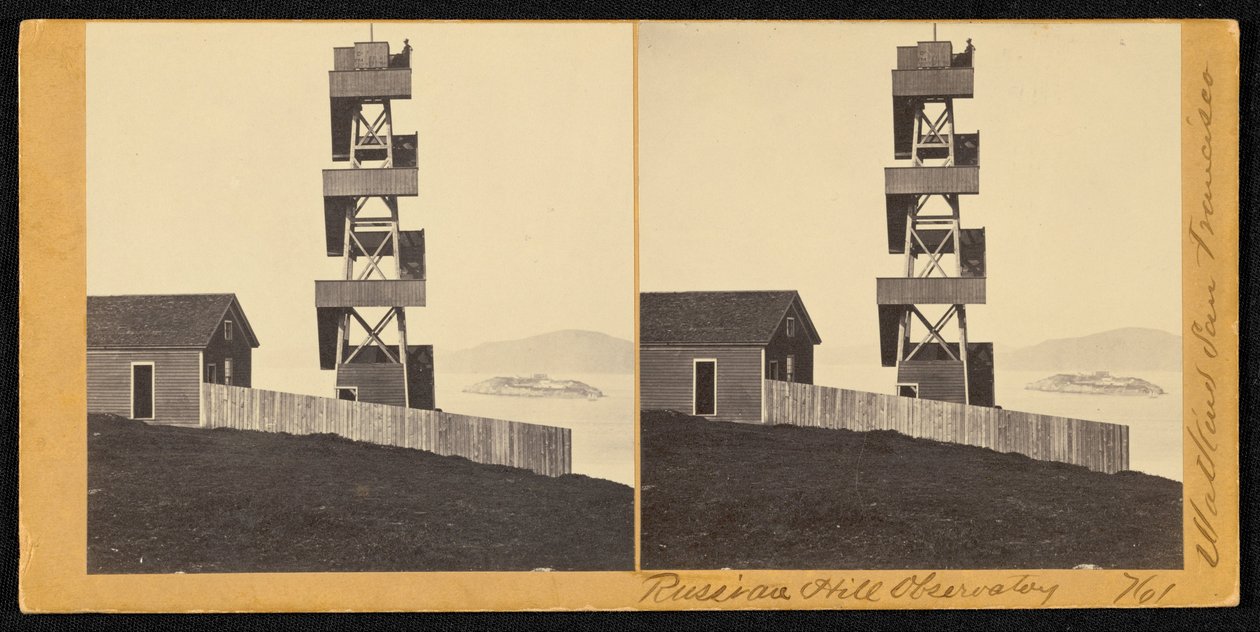 Russian Hill Observatory af Carleton Watkins