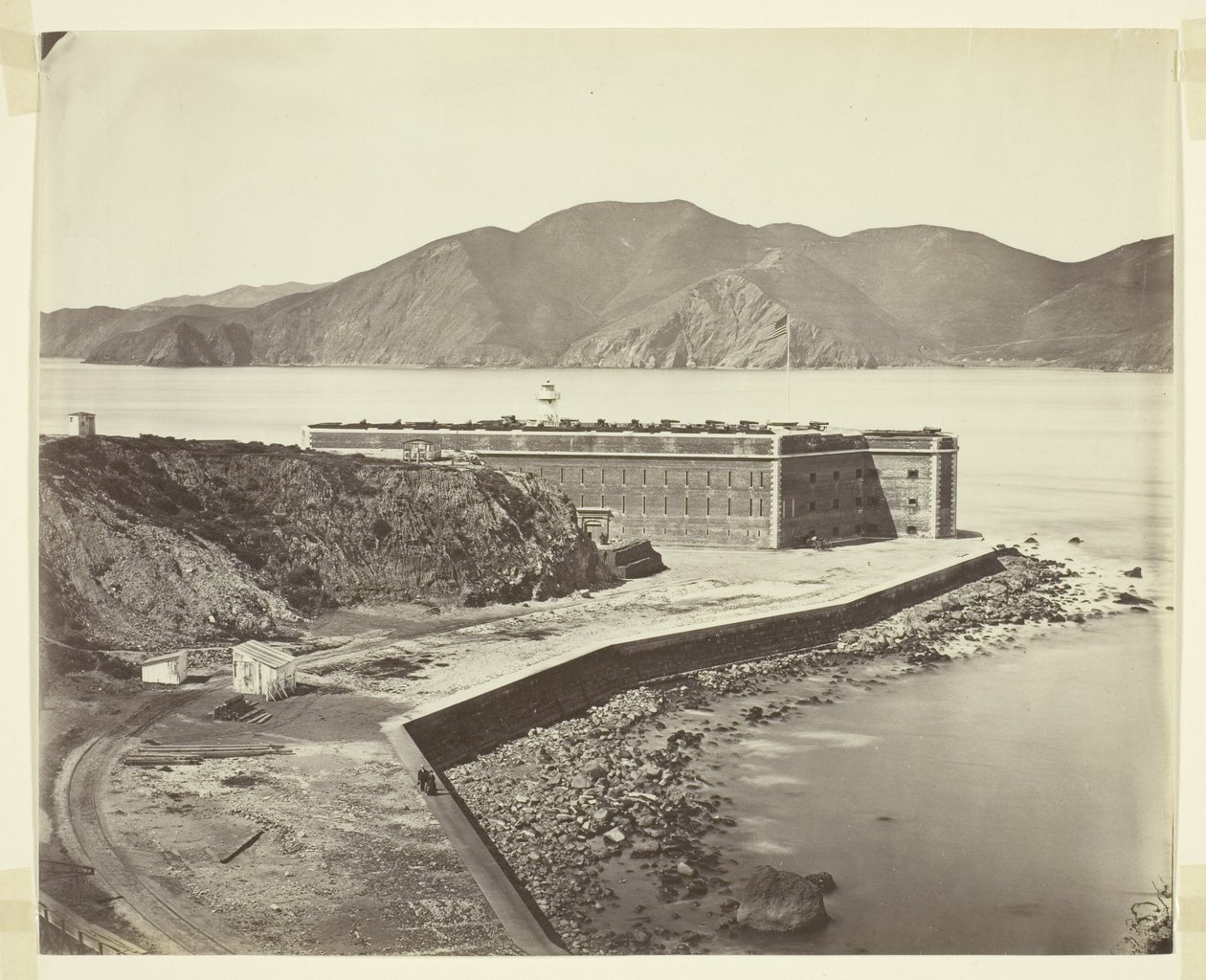 san francisco bugten af Carleton Watkins