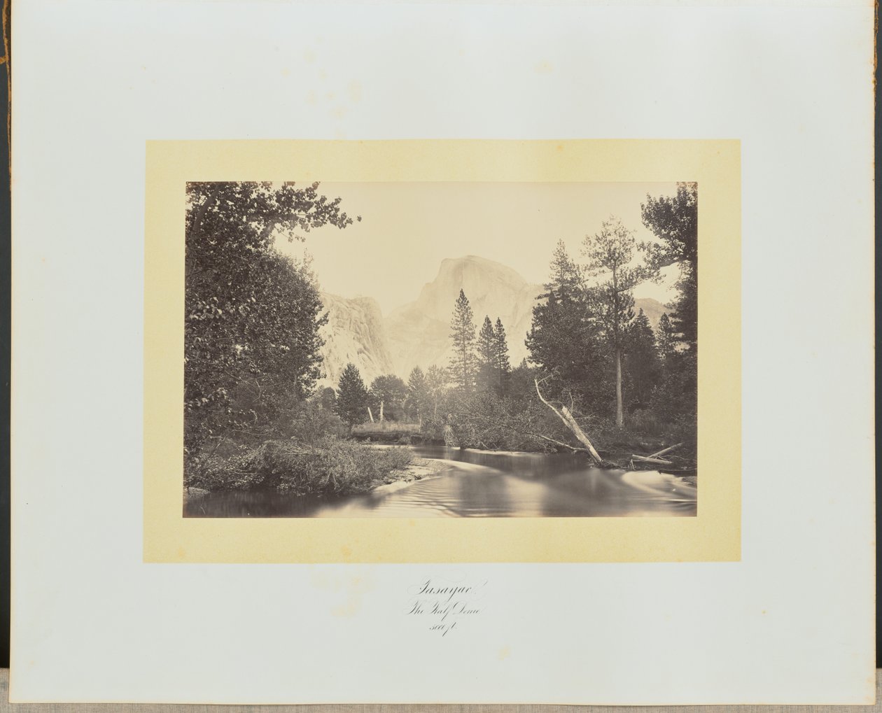 Tasayac. Halvkuplen 5000 fod af Carleton Watkins