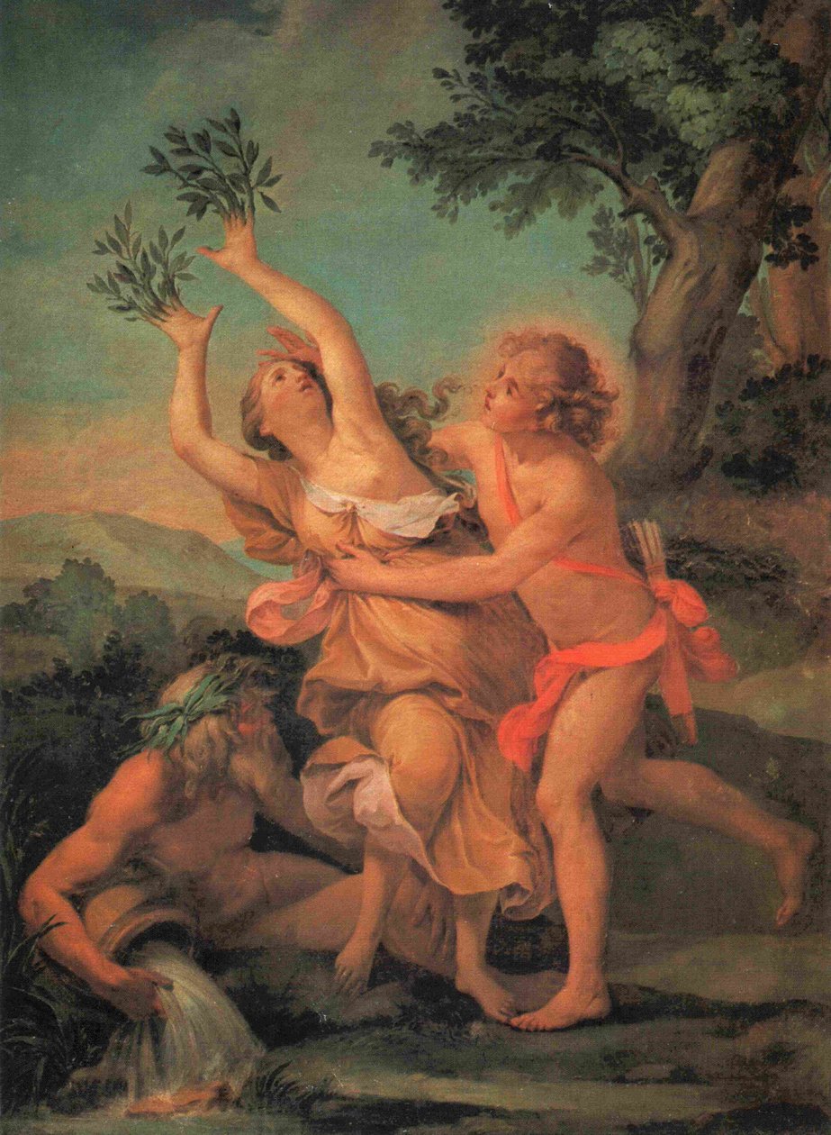 Daphnes Metamorphosis, fresco af Carlo Cignani i Palazzo del Giardino (Parma) af Carlo Cignani