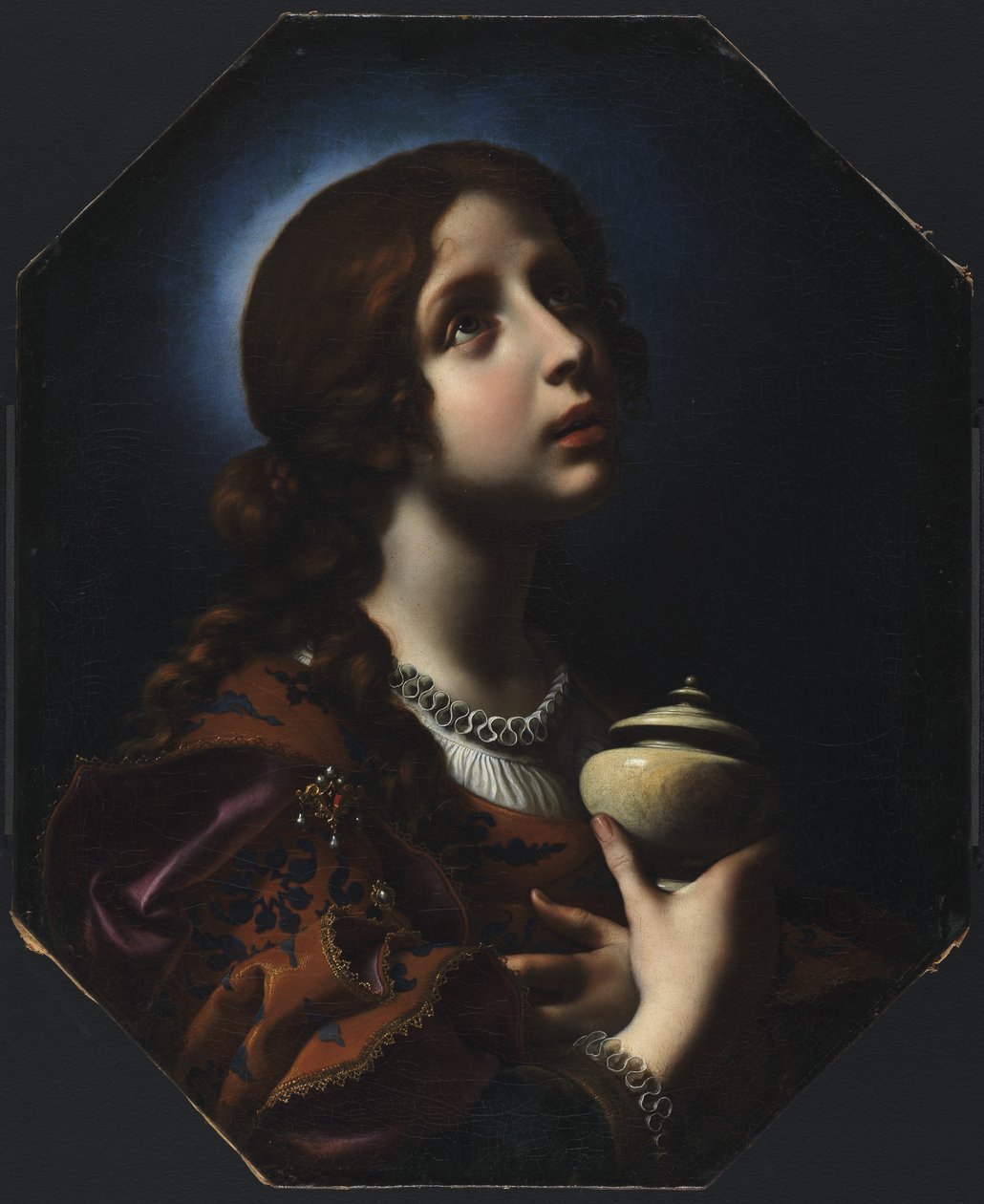 Den angrende Magdalene, c.1650-51 af Carlo Dolci