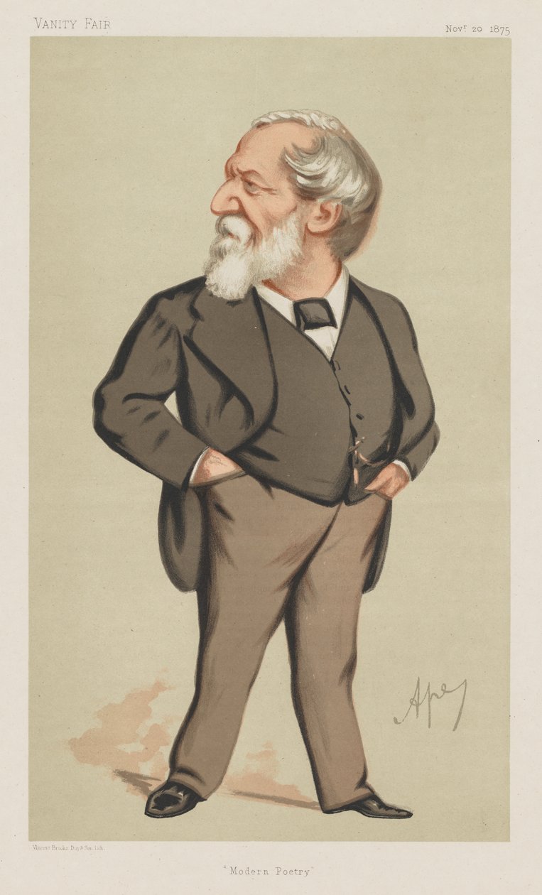 Vanity Fair: Modern Poetry, 1875. af Carlo