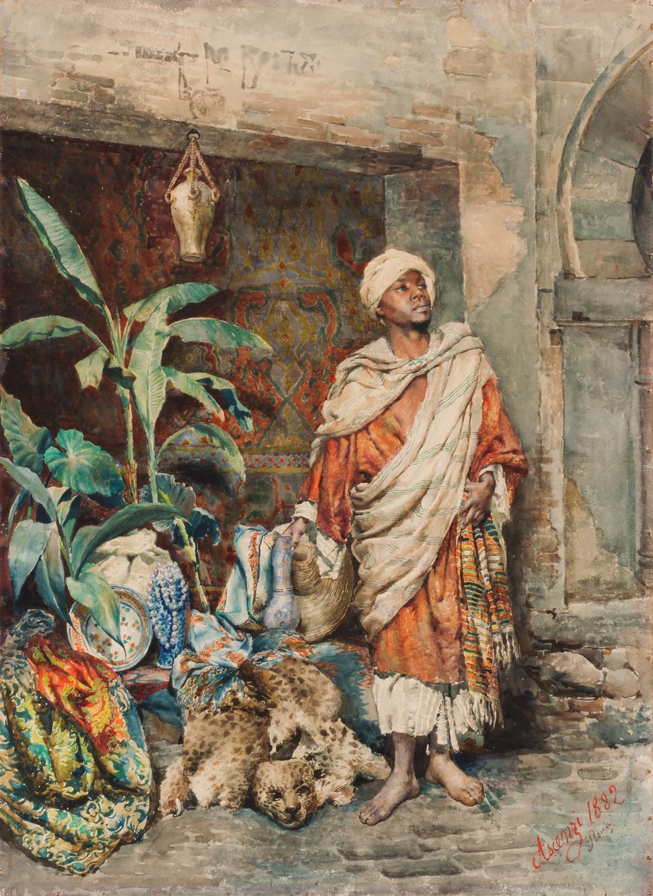 Figur af en maur, 1882. af Carlo Ascenzi