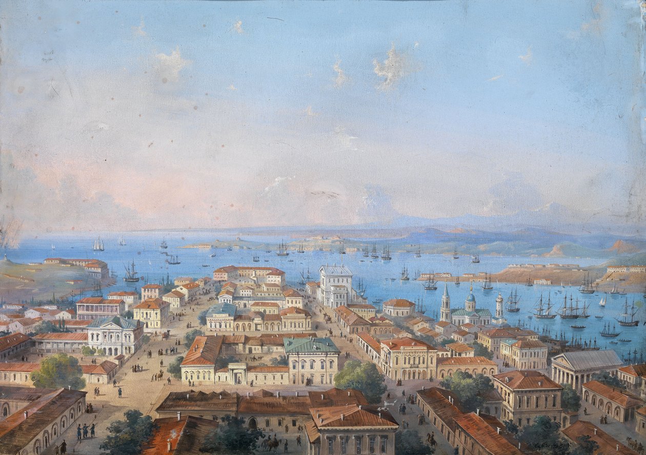 Udsigt over Sevastopol, 1860