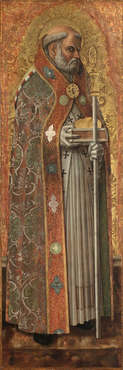 Sankt Nikolaus af Bari, 1472. af Carlo Crivelli