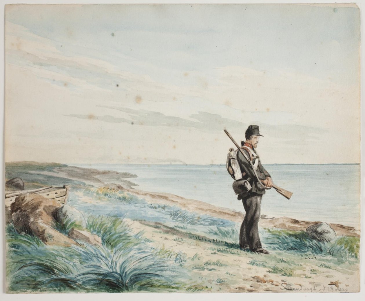 Strandvagten af Carlo Dalgas