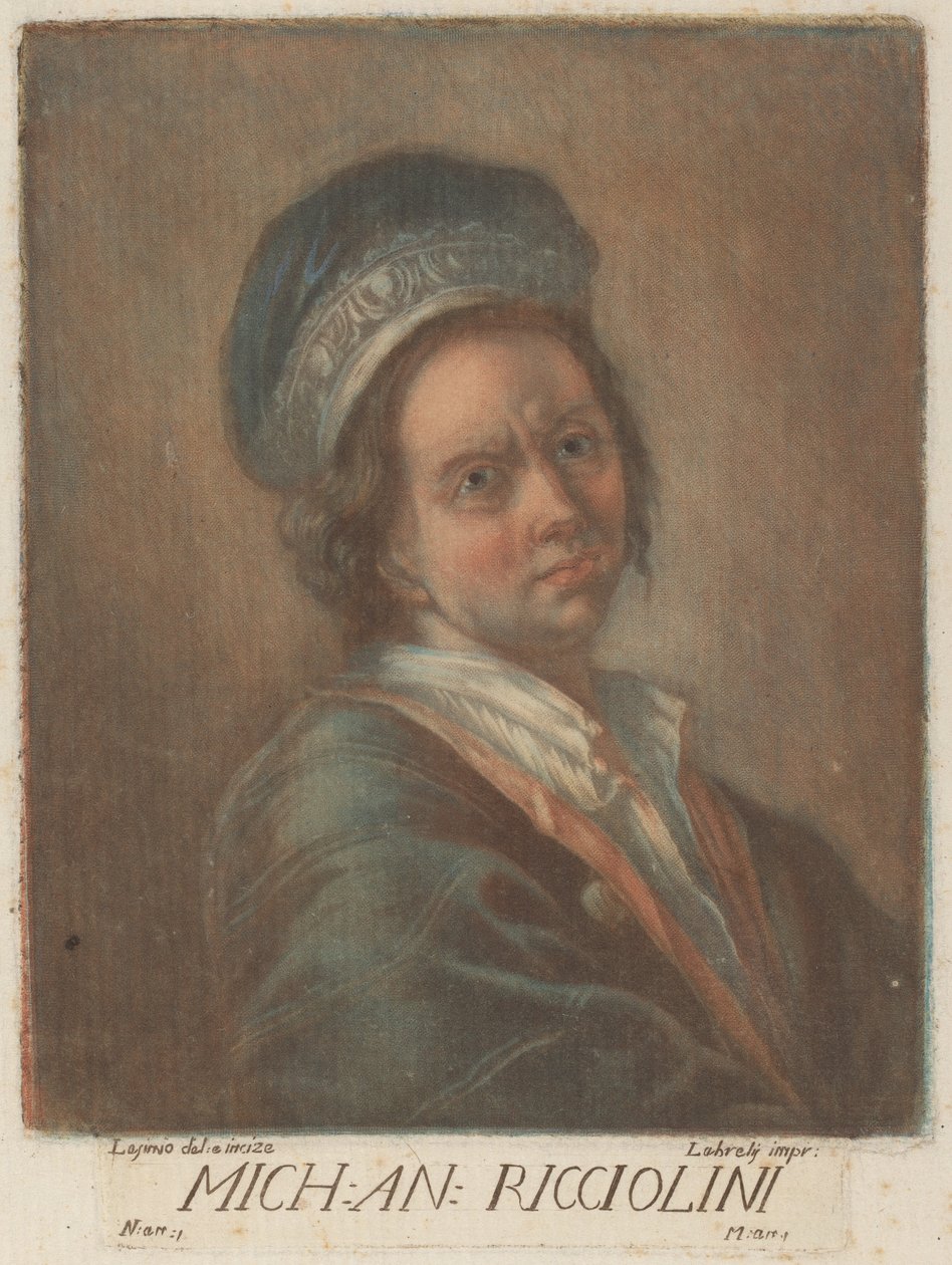 Michelangelo Ricciolini, 1789. af Carlo Lasinio