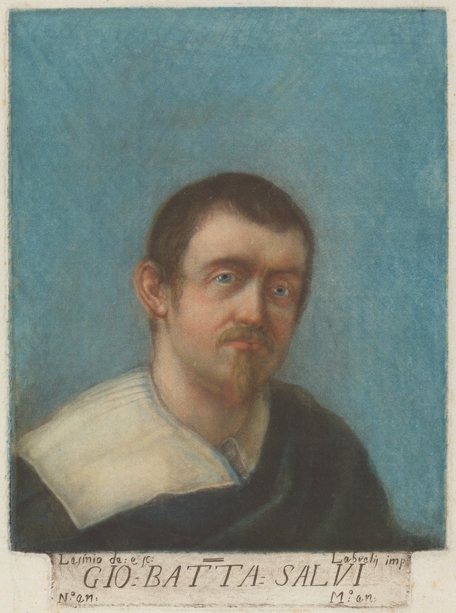 Giovanni Battista Salvi (The Sassoferrato) af Carlo Lasinio, after Sassoferrato