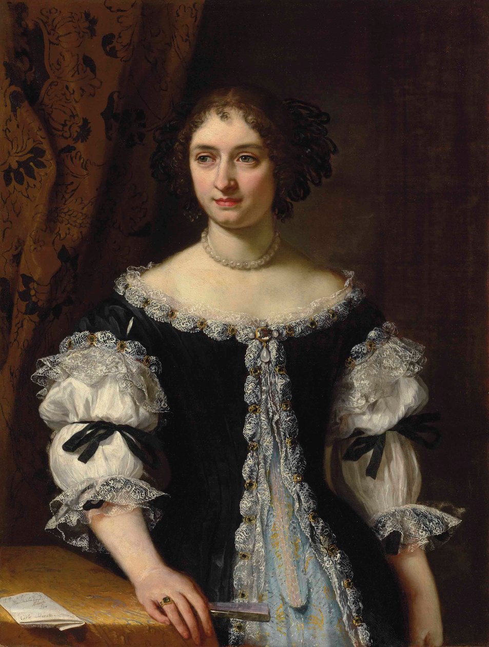 Portræt af Maria Maddalena Rospigliosi Panciatichi af Carlo Maratta