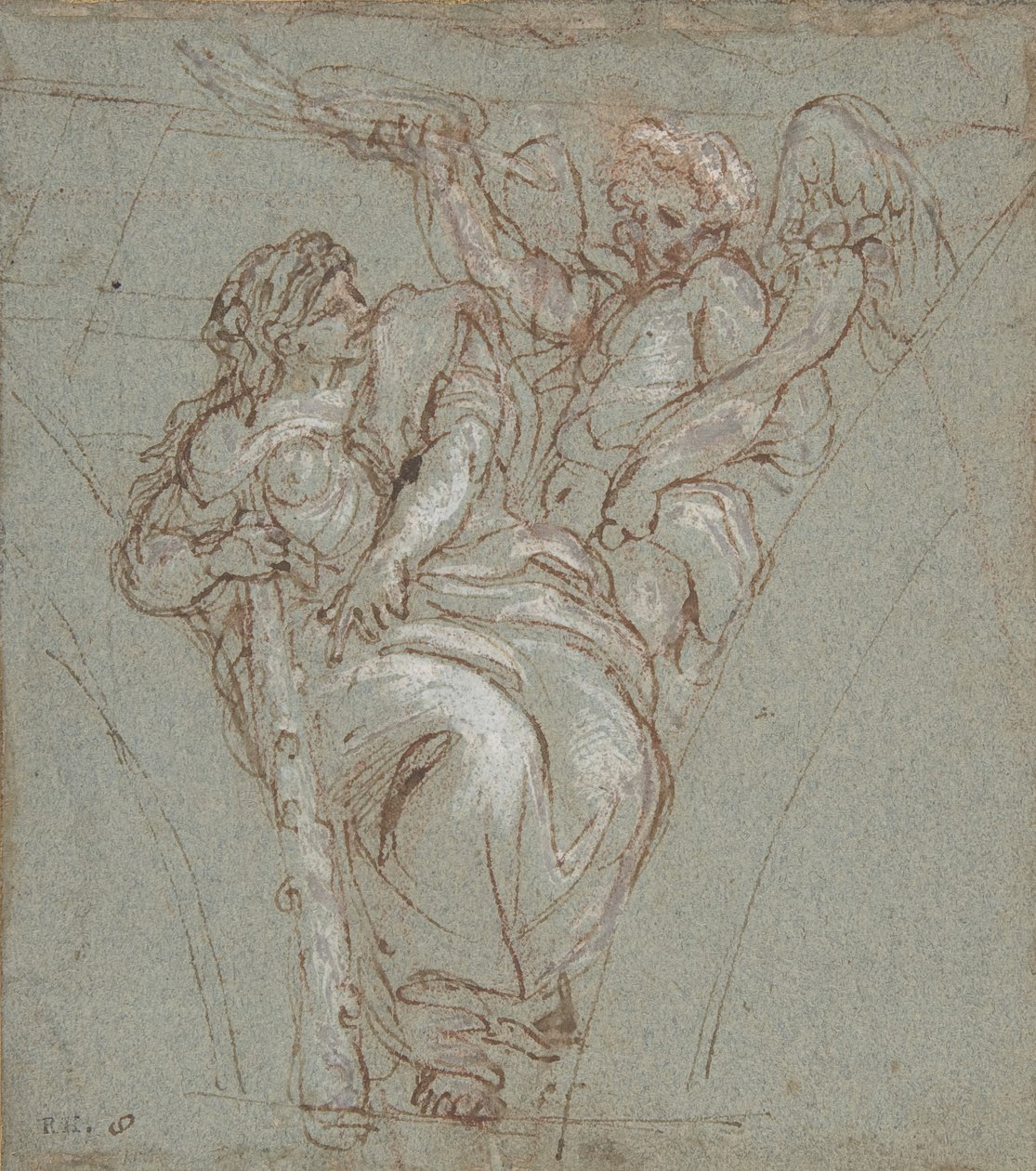 Dyd kronet af ære, 1670-76. af Carlo Maratti