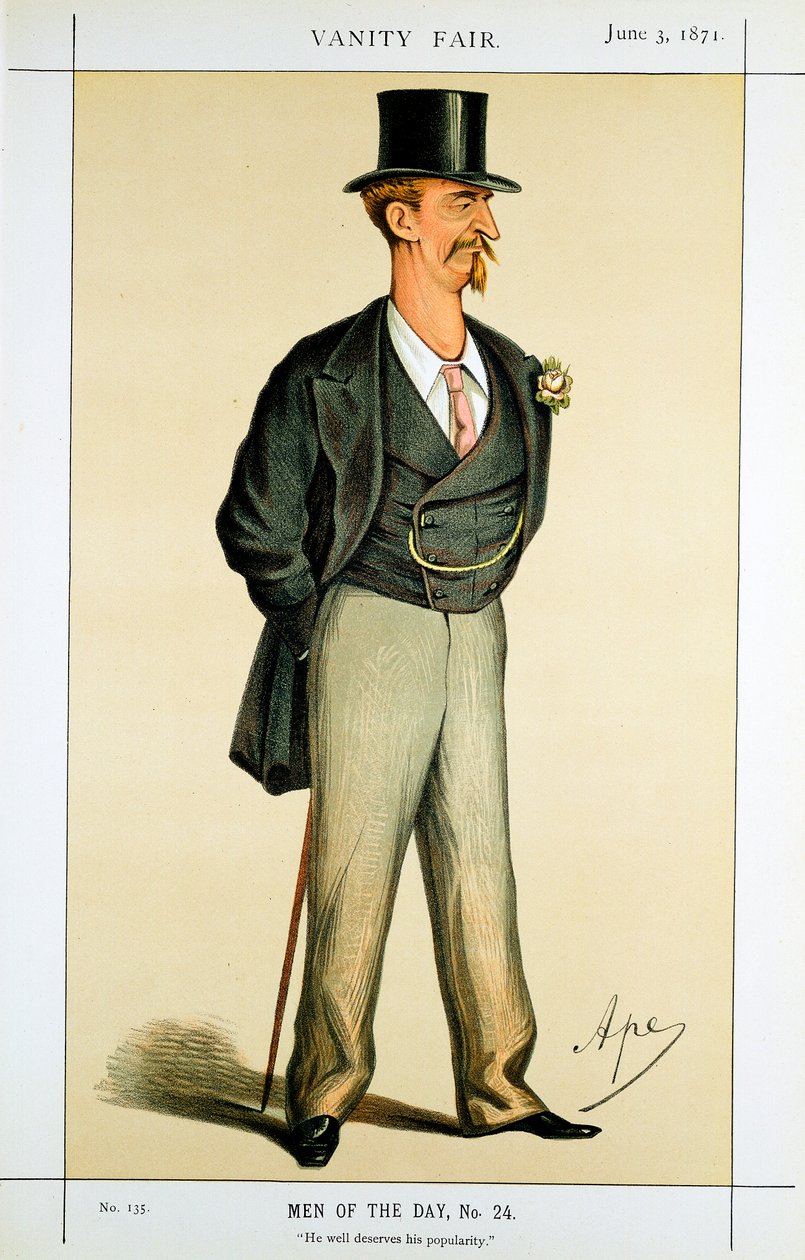 Eyre Massey Shaw, britisk brandmand, 1871 af Carlo Pellegrini