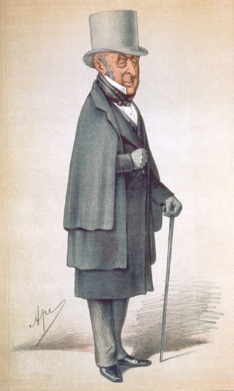 Roderick Impey Murchison, skotsk geolog, 1870 af Carlo Pellegrini