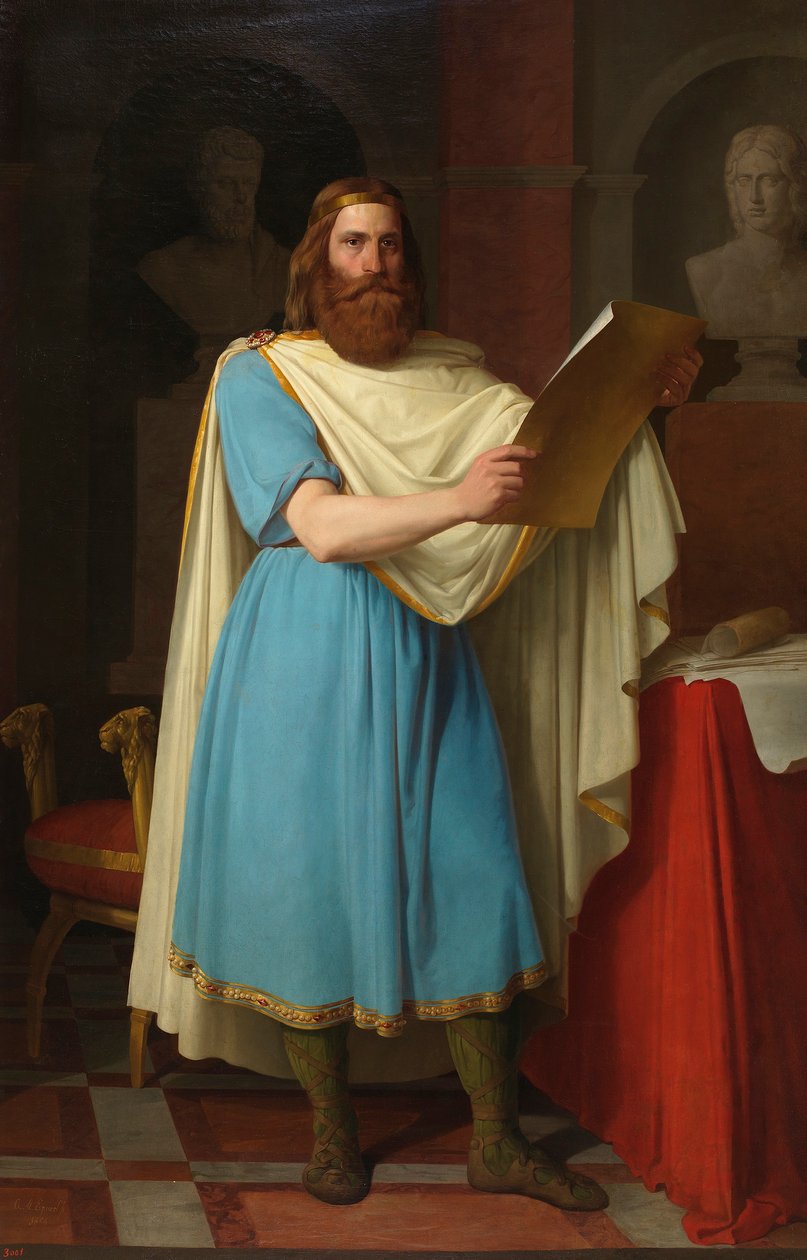 Alarico II, rey godoAlaric II af Carlos Maria Esquivel
