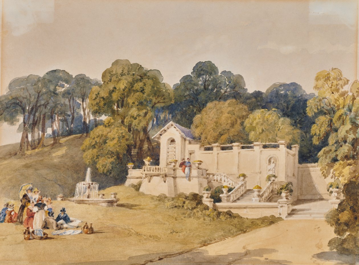 Bromley Hill, "italiensk villa" af Caroline Lucy Scott