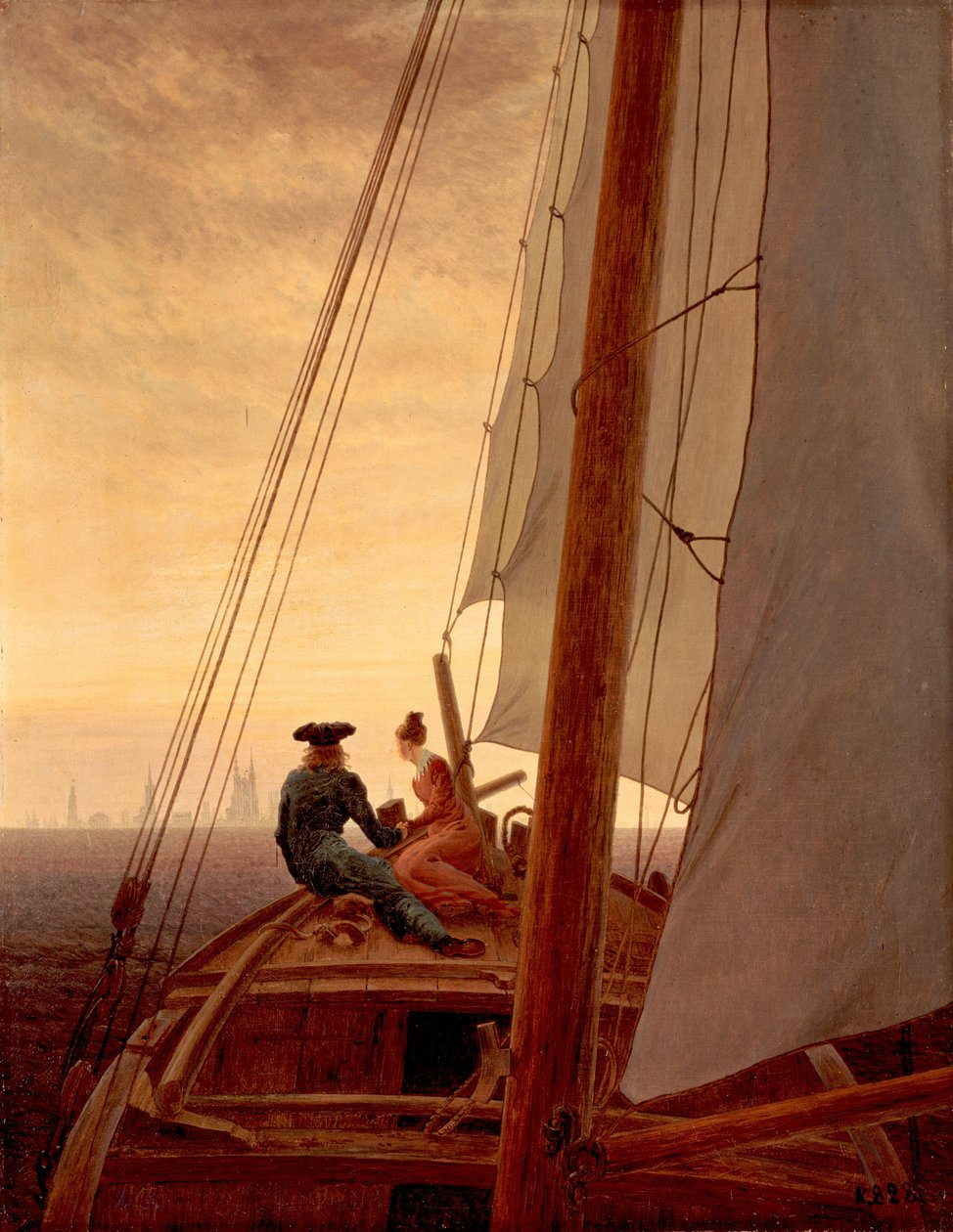 På sømanden af Caspar David Friedrich