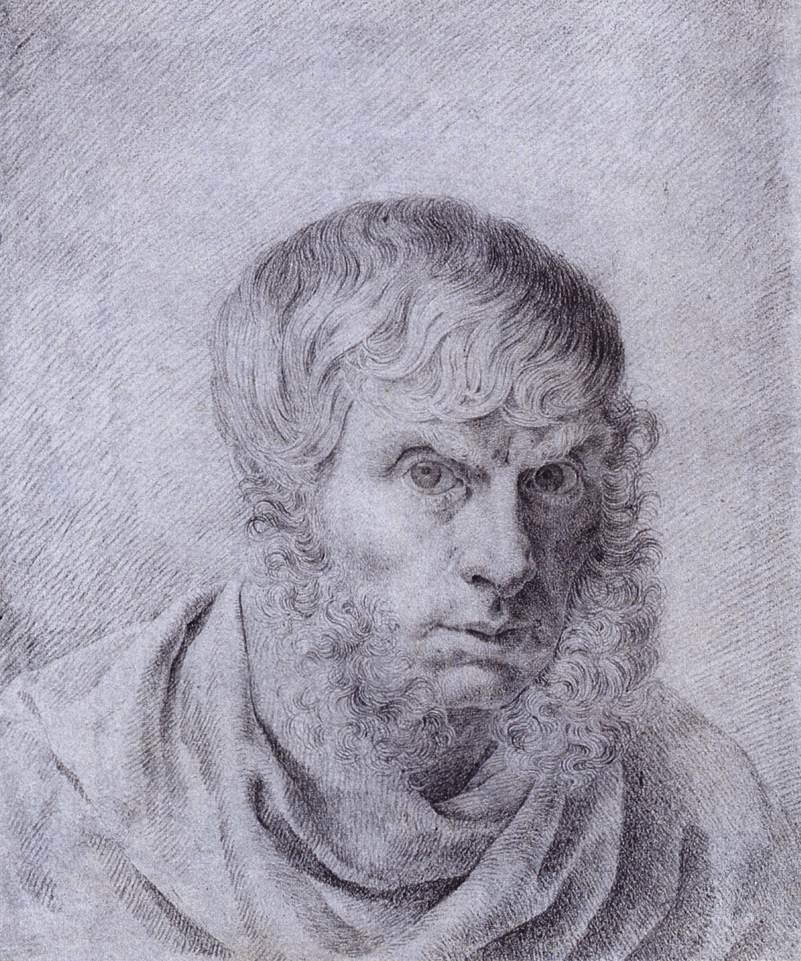 Selvportræt af Caspar David Friedrich