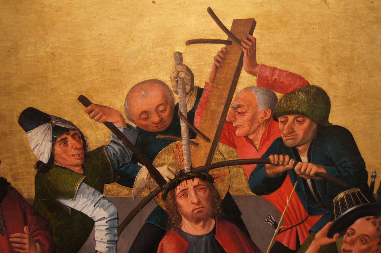 Colmar altertavle (kroning med torner) af Caspar Isenmann