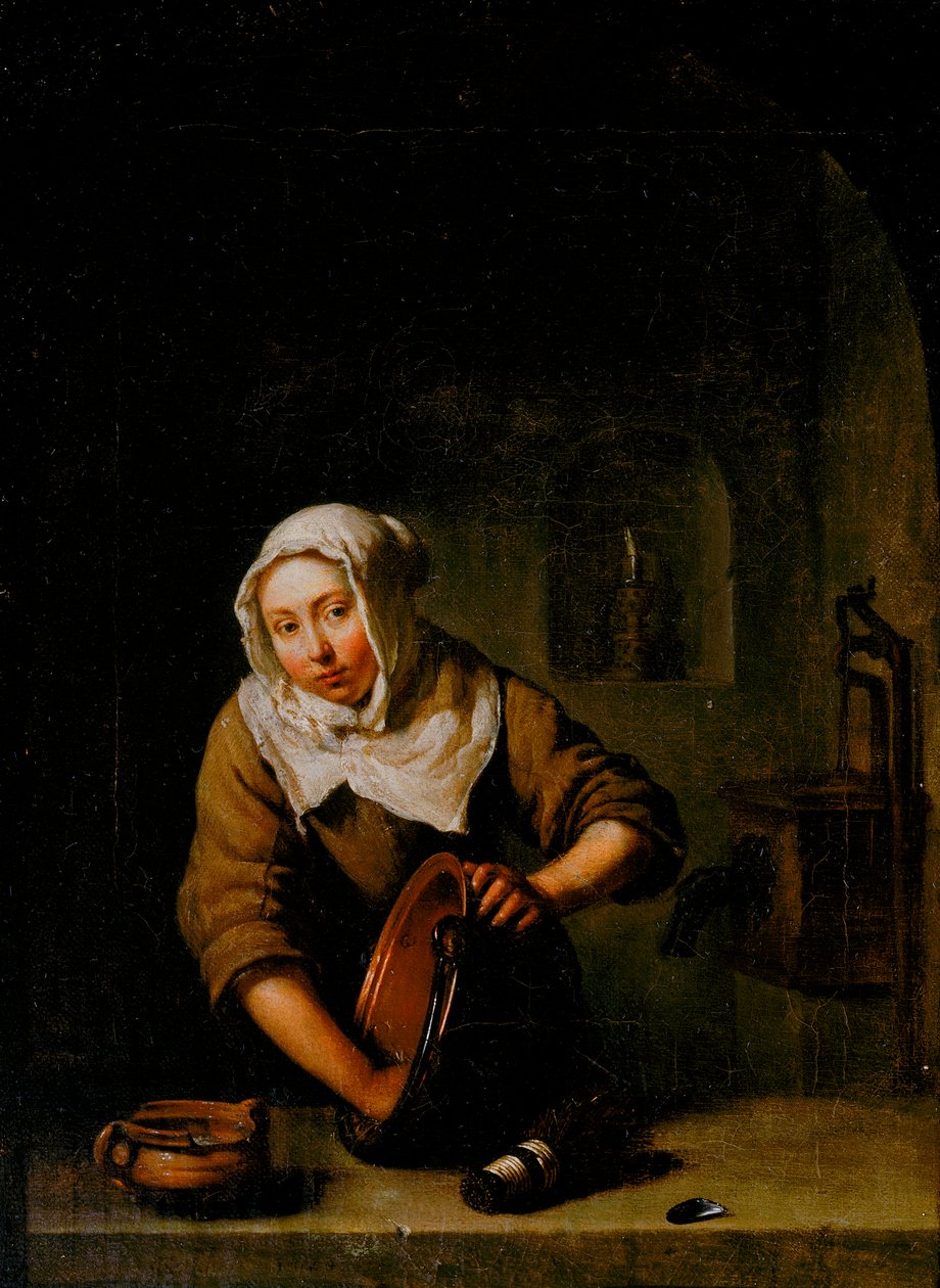 Kokken af Caspar Netscher