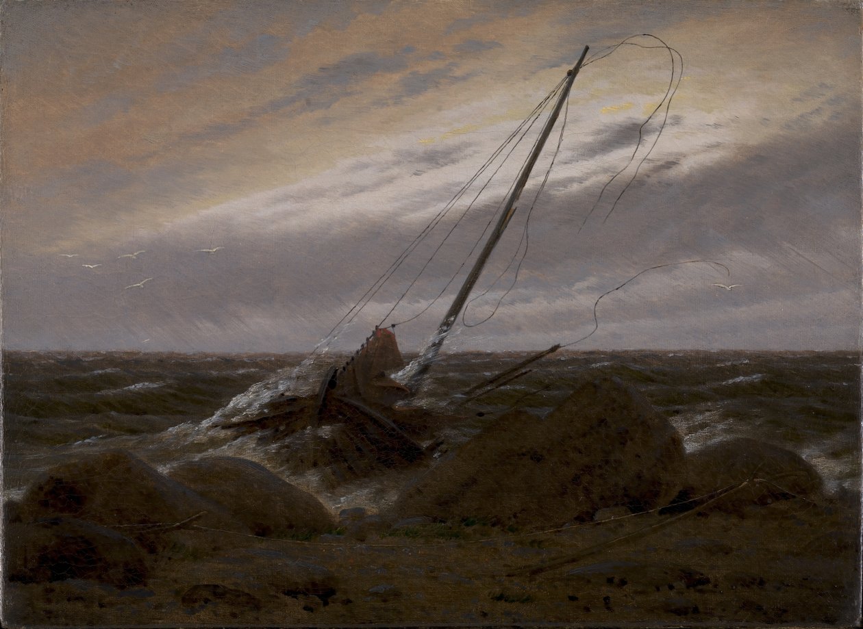 Efter Stormen af Caspar David Friedrich