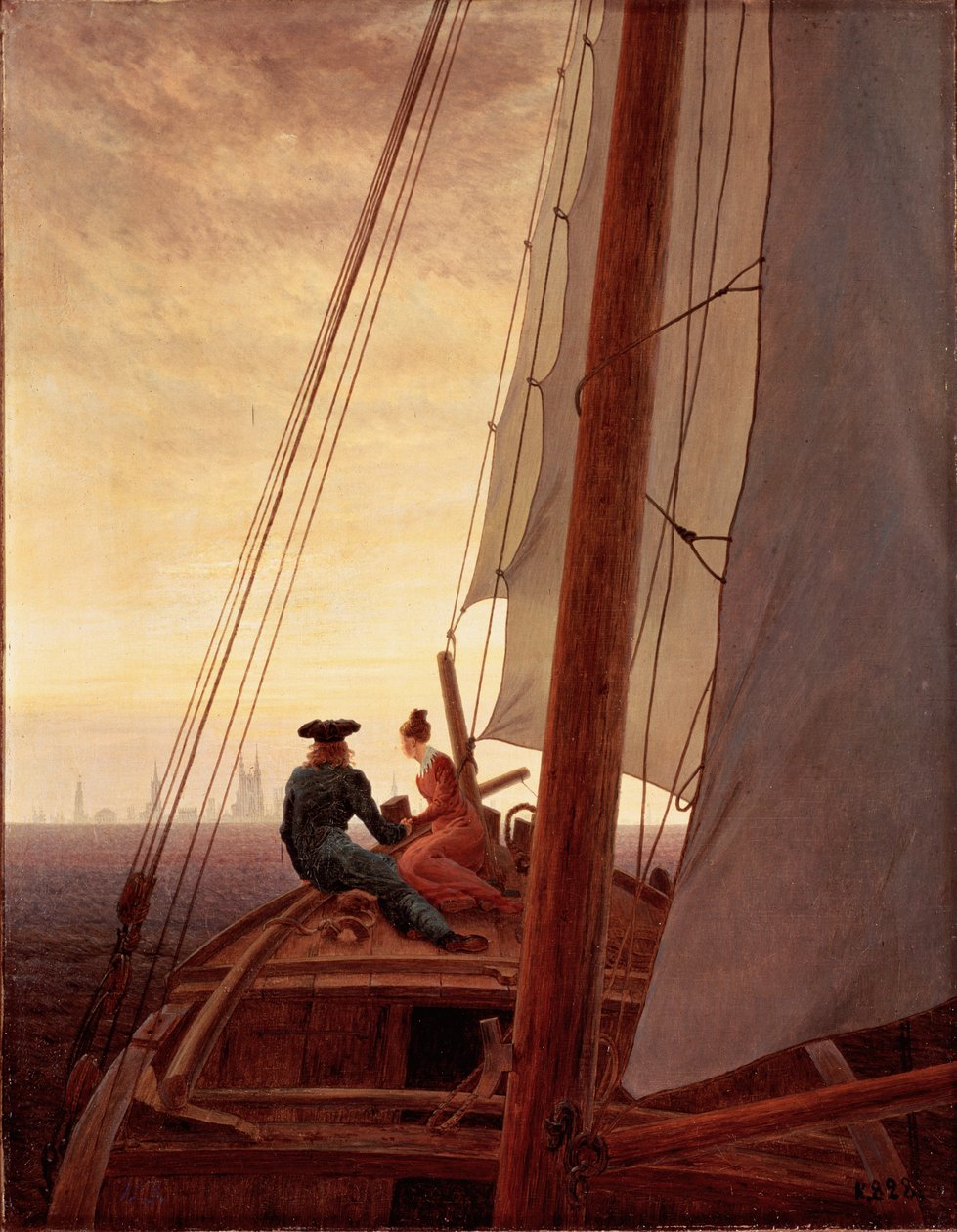 På sømanden af Caspar David Friedrich