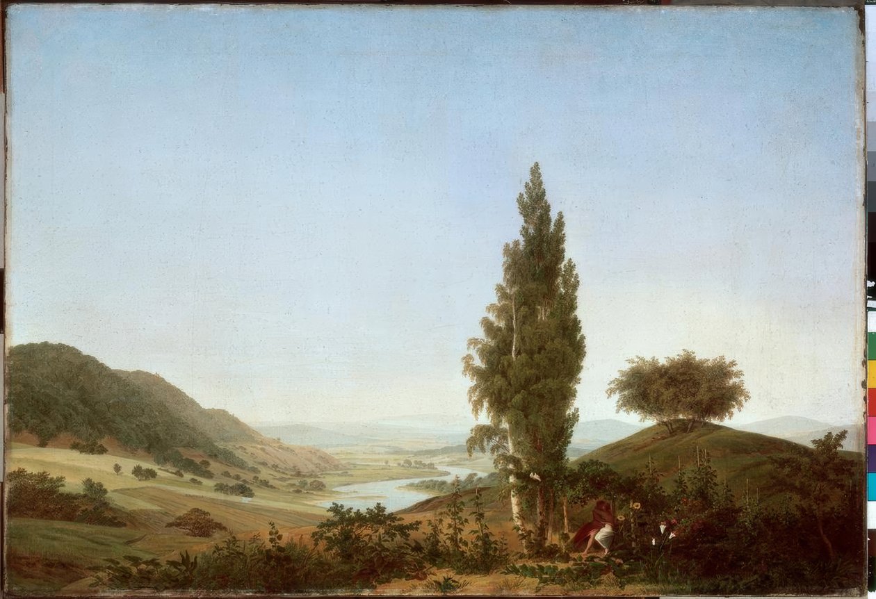 Sommeren af Caspar David Friedrich