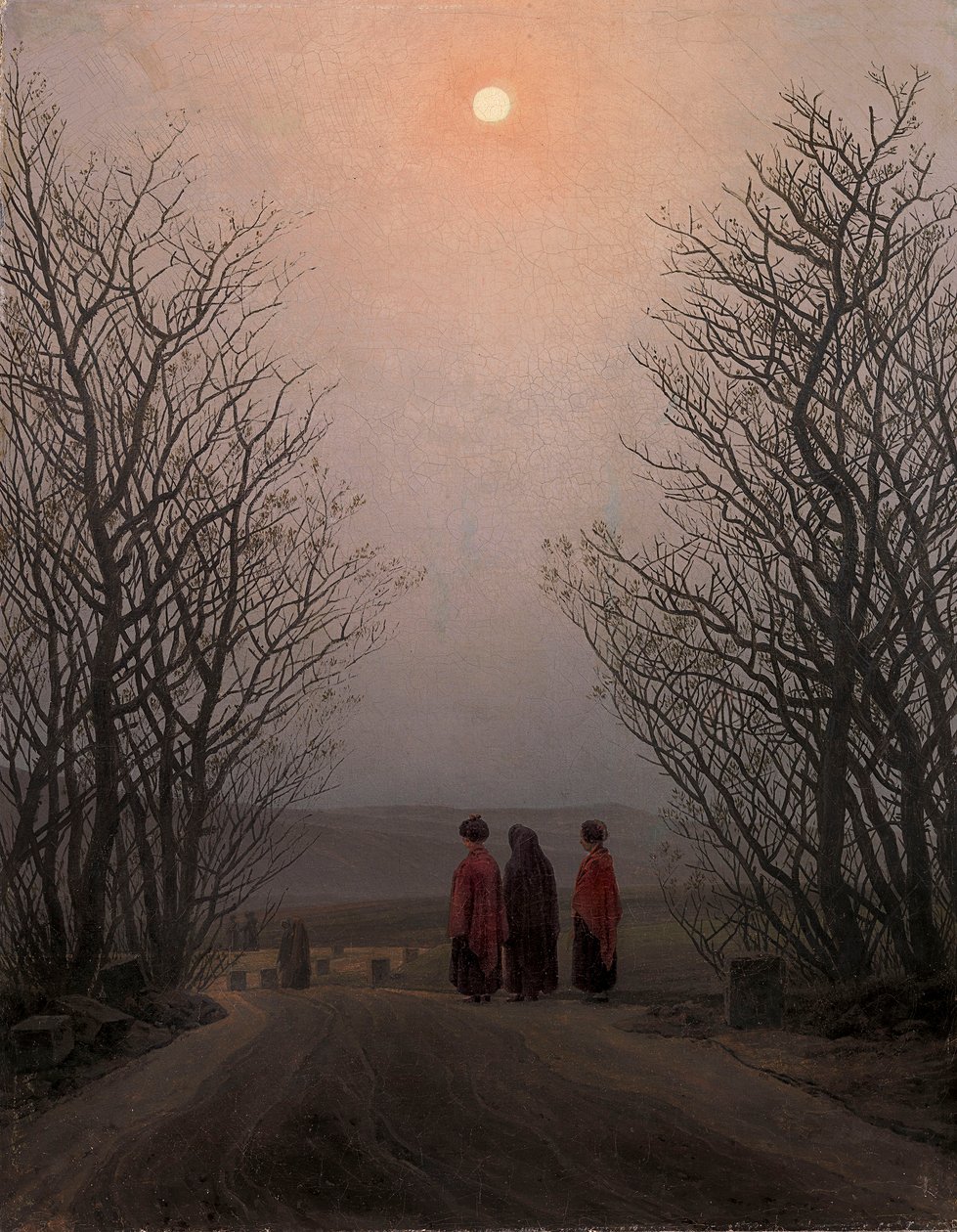 Tysk: Ostermorgen påskemorgen af Caspar David Friedrich