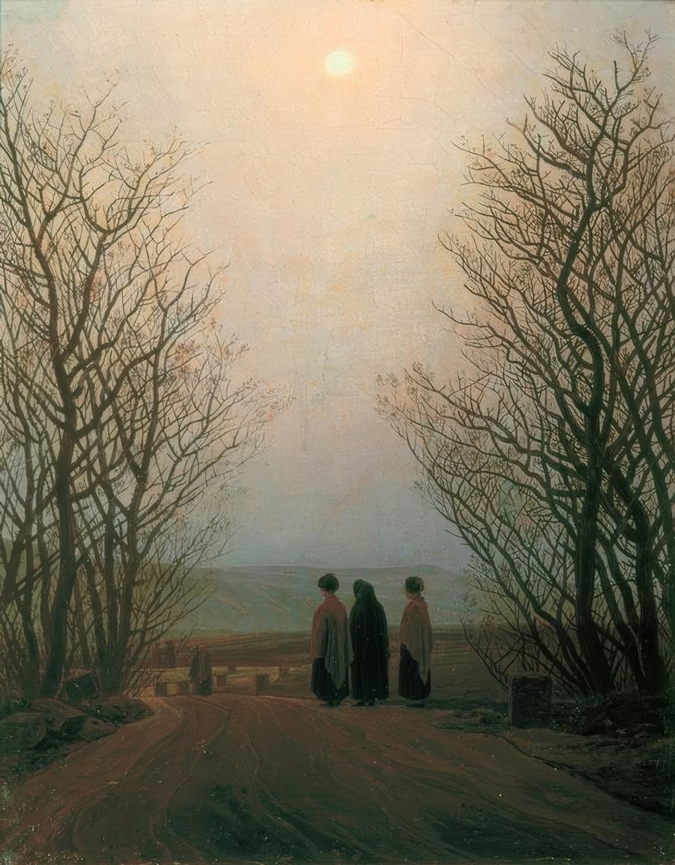 Påskemorgen af Caspar David Friedrich