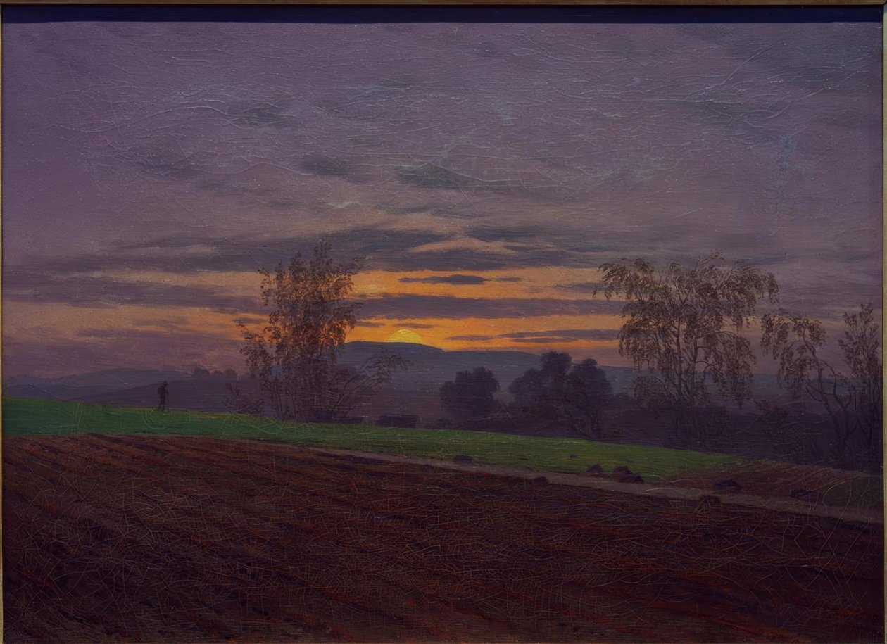 Sturzacker af Caspar David Friedrich