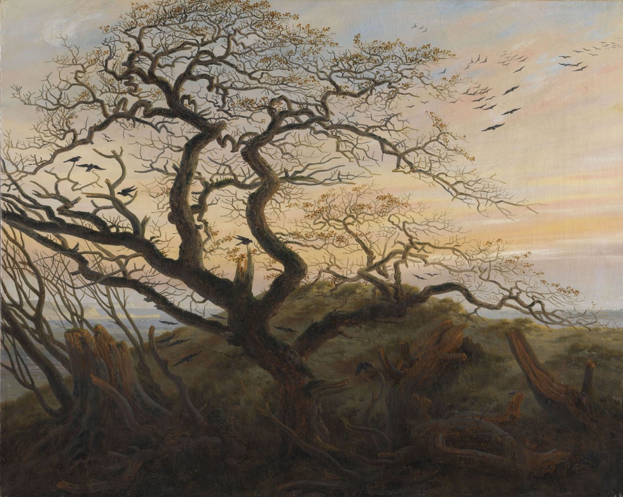 Kragetræet af Caspar David Friedrich