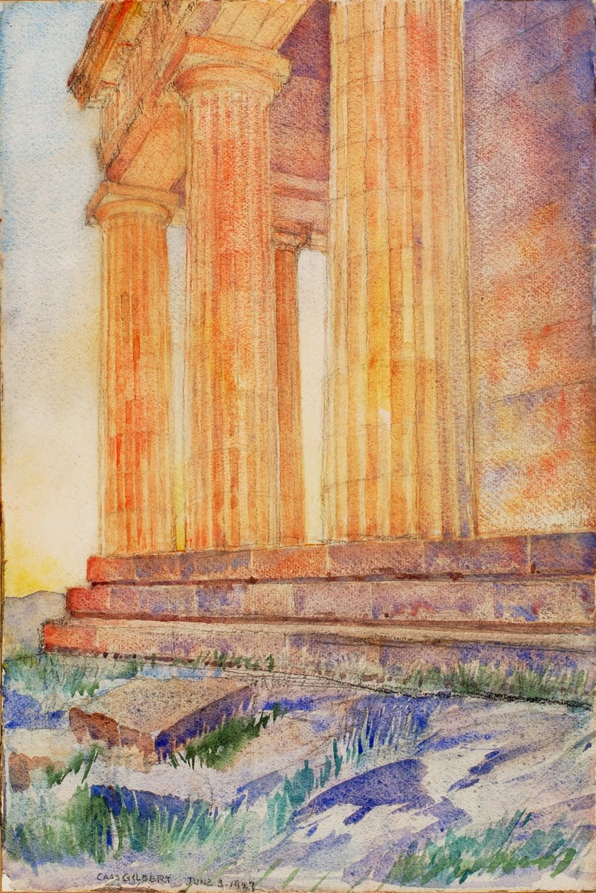 (Tempel) af Cass Gilbert